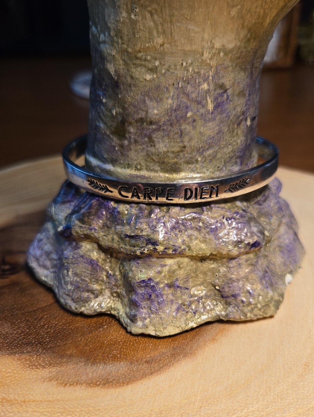 Carpe Diem Inspirational Bracelet